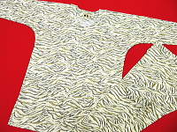 義若オリジナルの鯉口シャツ（ダボシャツ）白虎